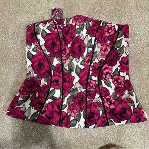 WHBM Rose corset